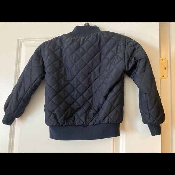 North zone kids jacket Navy quilted size 5 - Picture 2 of 6